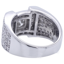 Afbeelding in Gallery-weergave laden, Vintage Look Herenring Ronde Echt Diamanten Sieraden 3 Karaat
