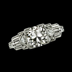 Natuurlijke Diamanten Ring 2.25ct - Witgoud 14K