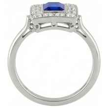Afbeelding in Gallery-weergave laden, echte round diamant 2karaat ring bovenaanzicht
