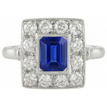 Afbeelding in Gallery-weergave laden, echte round diamant 2karaat ring vooraanzicht
