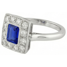 Afbeelding in Gallery-weergave laden, echte round diamant 2karaat ring close-up detail
