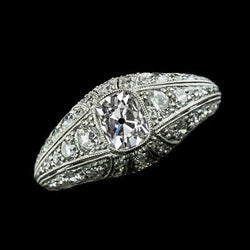Natuurlijke Diamanten Ring 4.15ct - Witgoud 14K
