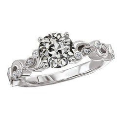 Natuurlijke Diamanten Ring 3ct - Witgoud 14K