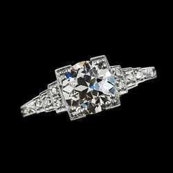 Natuurlijke Diamanten Ring 3ct - Witgoud 14K