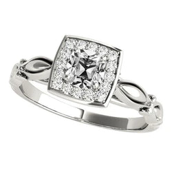 Natuurlijke Diamanten Ring 4ct - Witgoud 14K