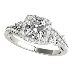 Natuurlijke Diamanten Ring 7.75ct - Witgoud 14K