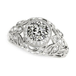 Natuurlijke Diamanten Ring 4.50ct - Witgoud 14K