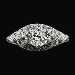 Natuurlijke Diamanten Ring 2.25ct - Witgoud 14K
