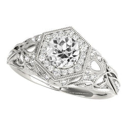 Natuurlijke Diamanten Ring 3.25ct - Witgoud 14K