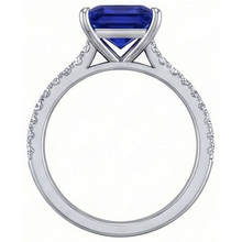 Afbeelding in Gallery-weergave laden, echte round diamant 4.75karaat ring op wit
