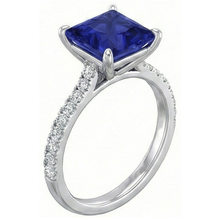 Afbeelding in Gallery-weergave laden, echte round diamant 4.75karaat ring bovenaanzicht
