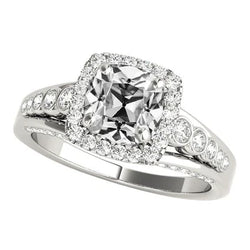 Natuurlijke Diamanten Ring 8.25ct - Witgoud 14K