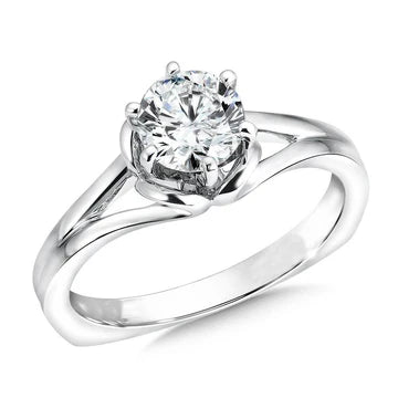 Vrouwen Solitaire Ronde 1,75 Karaat Echt Diamanten Verlovingsring
