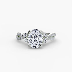 Pavé Setting – Briljant 0,35 karaat Gold