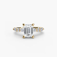 Afbeelding in Gallery-weergave laden, Setting Gold met Fijne Diamant – achteraanzicht
