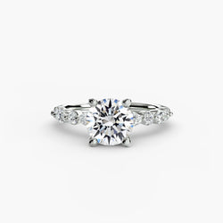 Fijne Diamant Pavé Setting 0,35 karaat in Gold