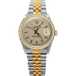 Wandtapijt Stick Dial Rolex Date Just Watch Armband Tweekleurig SNELLE INSTELLING