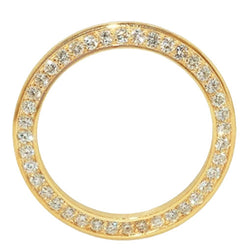 Echte Diamant Bezel voor Rolex Datejust 36mm Dames Horloge 2 karaat – 14K Geelgoud