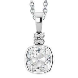 Uit de aarde gewonnen Bezel Gezet Briljant Hanger 5 karaat