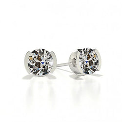 Luxe Fijne Diamant Oorhangers – 1 karaat 14 Karaat Witgoud
