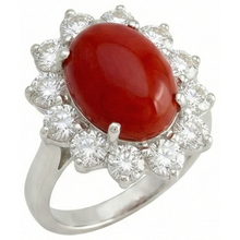 Afbeelding in Gallery-weergave laden, echte round diamant 16.50karaat ring close-up detail
