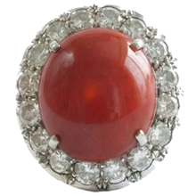 Afbeelding in Gallery-weergave laden, echte round diamant 14.50karaat ring zijaanzicht

