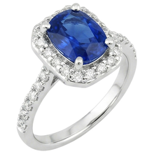Afbeelding in Gallery-weergave laden, echte round diamant 3.40karaat ring vooraanzicht
