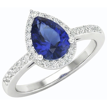 Afbeelding in Gallery-weergave laden, echte round diamant 3karaat ring close-up detail
