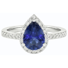 Afbeelding in Gallery-weergave laden, echte round diamant 3karaat ring op wit
