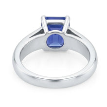 Afbeelding in Gallery-weergave laden, echte emerald saffier 1.50karaat ring op wit
