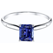 Afbeelding in Gallery-weergave laden, echte diamant 2karaat ring bovenaanzicht
