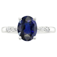 Afbeelding in Gallery-weergave laden, echte round diamant 3.50karaat ring op wit
