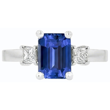Afbeelding in Gallery-weergave laden, echte diamant 2.50karaat ring op wit

