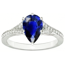 Afbeelding in Gallery-weergave laden, echte round diamant 4karaat ring zijaanzicht
