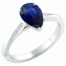Afbeelding in Gallery-weergave laden, echte round diamant 2.50karaat ring zijaanzicht
