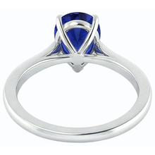 Afbeelding in Gallery-weergave laden, echte round diamant 2.50karaat ring close-up detail
