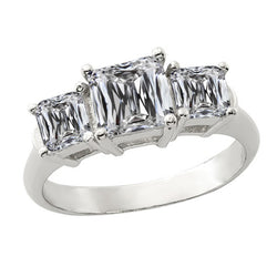Natuurlijke Diamanten Ring 6ct - Witgoud 14K