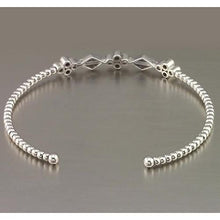 Afbeelding in Gallery-weergave laden, Witgouden Echt Diamanten Armband Bezel Set 1,50 Karaat Dames Sieraden
