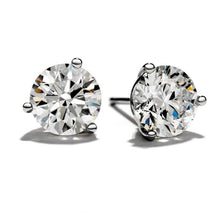 Afbeelding in Gallery-weergave laden, GIA-gecertificeerd Echte Diamant Oorbel 1.80 Karaat
