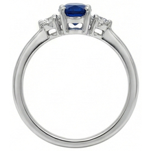 Afbeelding in Gallery-weergave laden, echte round diamant 4.50karaat ring op wit
