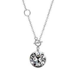Op maat gemaakt Antieke Slijpvorm Diamant Hanger Halsketting