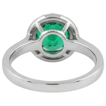 Afbeelding in Gallery-weergave laden, Colombiaanse Smaragd Edelsteen Ring – achteraanzicht

