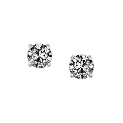 Puur Oud Europese Slijpvorm Diamant Oorstekers 1 karaat