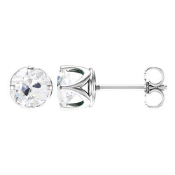 Diamant Oorbellen 4 karaat G/VS1 – 14 Karaat Witgoud