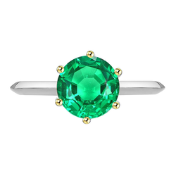 Fijne Smaragd Sieraadsteen Ring – GIA Gekeurd 2,50 karaat