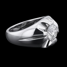 Afbeelding in Gallery-weergave laden, Gypsy 2.50 Karaat Ronde Diamanten Solitaire Ring Witgoud 10K
