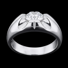 Afbeelding in Gallery-weergave laden, Gypsy 2.50 Karaat Ronde Diamanten Solitaire Ring Witgoud 10K
