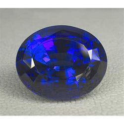 Ovaal Geslepen Blauwe Tanzaniet Loose Sapphires Natural in Gold