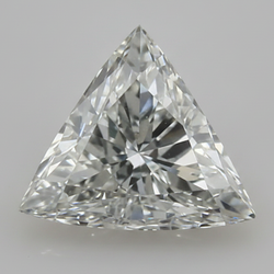 Authentieke Losse Diamant Trillion Slijpvorm Natuurlijk 9 Karaat G VS1 uit de aarde gewonnen