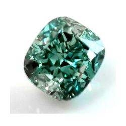 1,5 Karaat Natuurlijk Kussenslijpsel Groen Verbeterde Losse Diamant